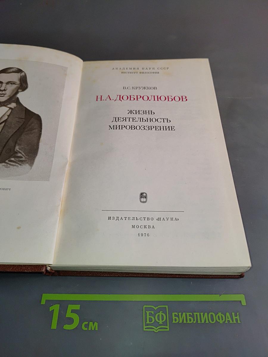 Н. А. Добролюбов. Жизнь, деятельность, мировоззрение