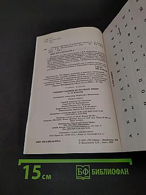 Учебные таблицы по русскому языку. 5-11 классы