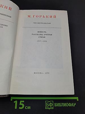 Собрание сочинений в шестнадцати томах. Том шестнадцатый. Повести, рассказы, очерки, стихи. 1917-1924