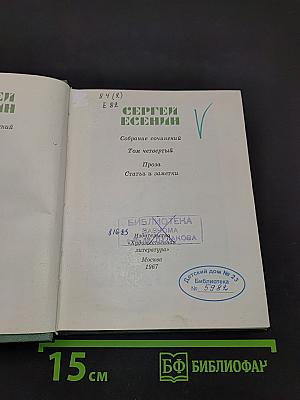 Собрание сочинений. Том четвертый. Проза. Статьи и заметки
