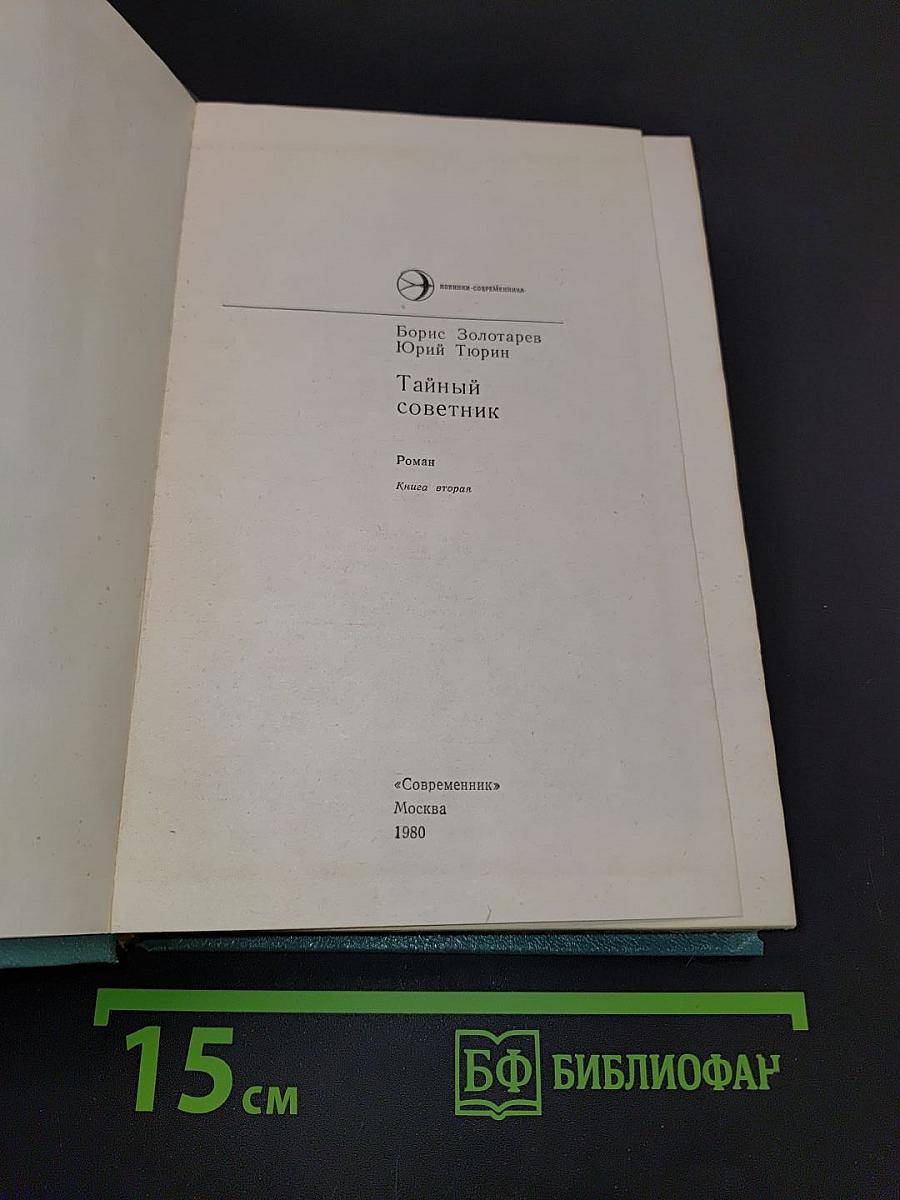 Тайный советник. Книга вторая