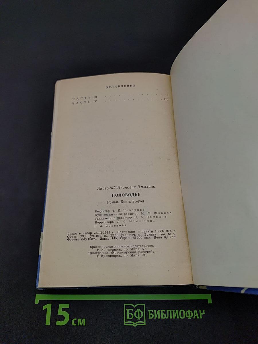 Половодье. Книга вторая