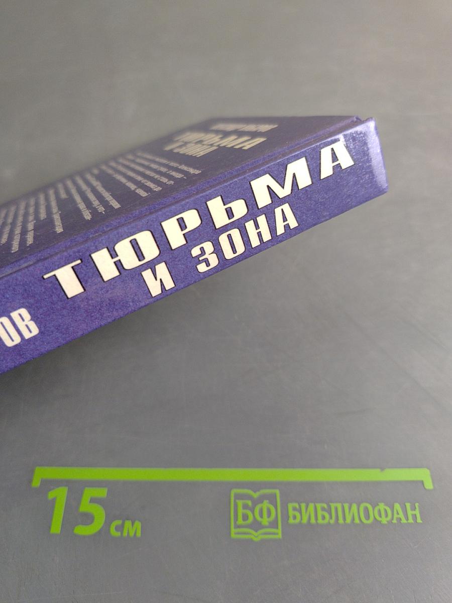 Тюрьма и зона. От звонка до звонка между законом и совестью. Факты и документы