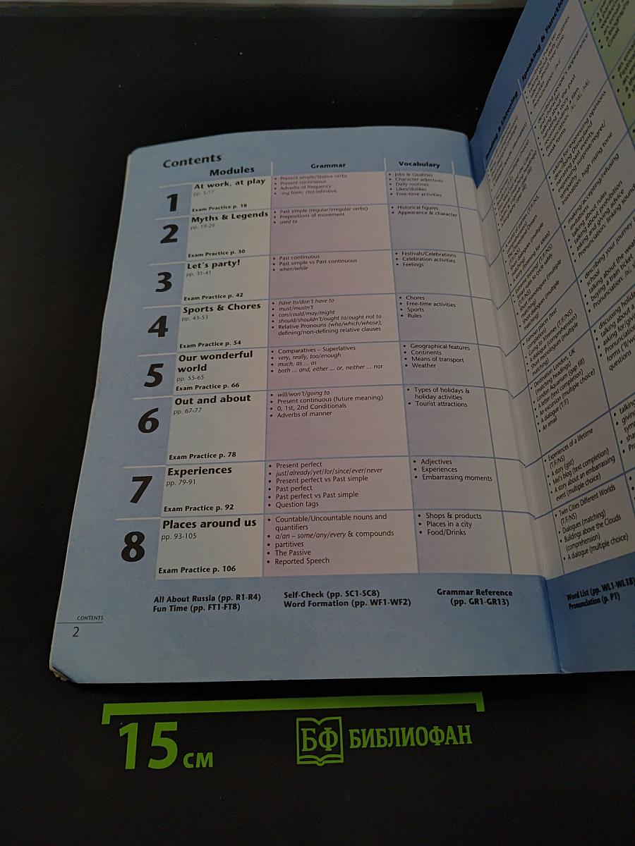 Options 8. Student's Book