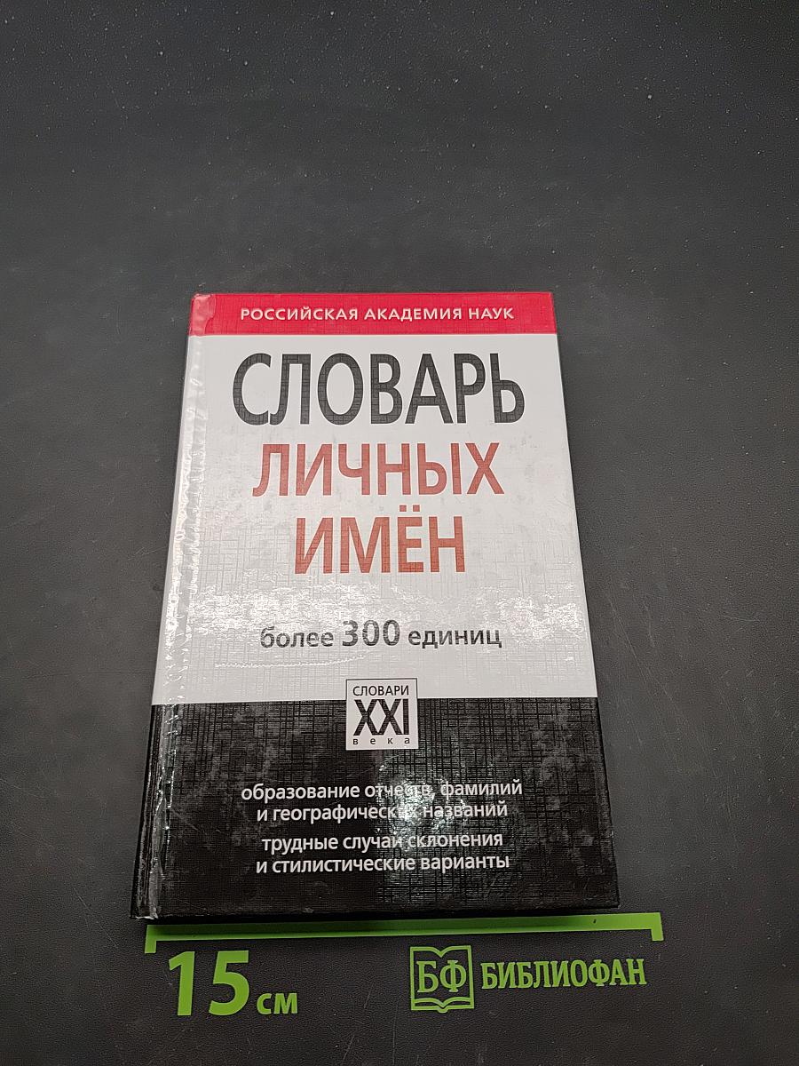 Словарь личных имён