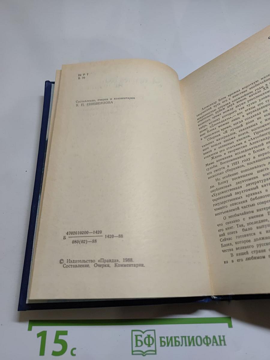 Я лучшей доли не искал... Судьба Александра Блока в письмах, дневниках, воспоминаниях