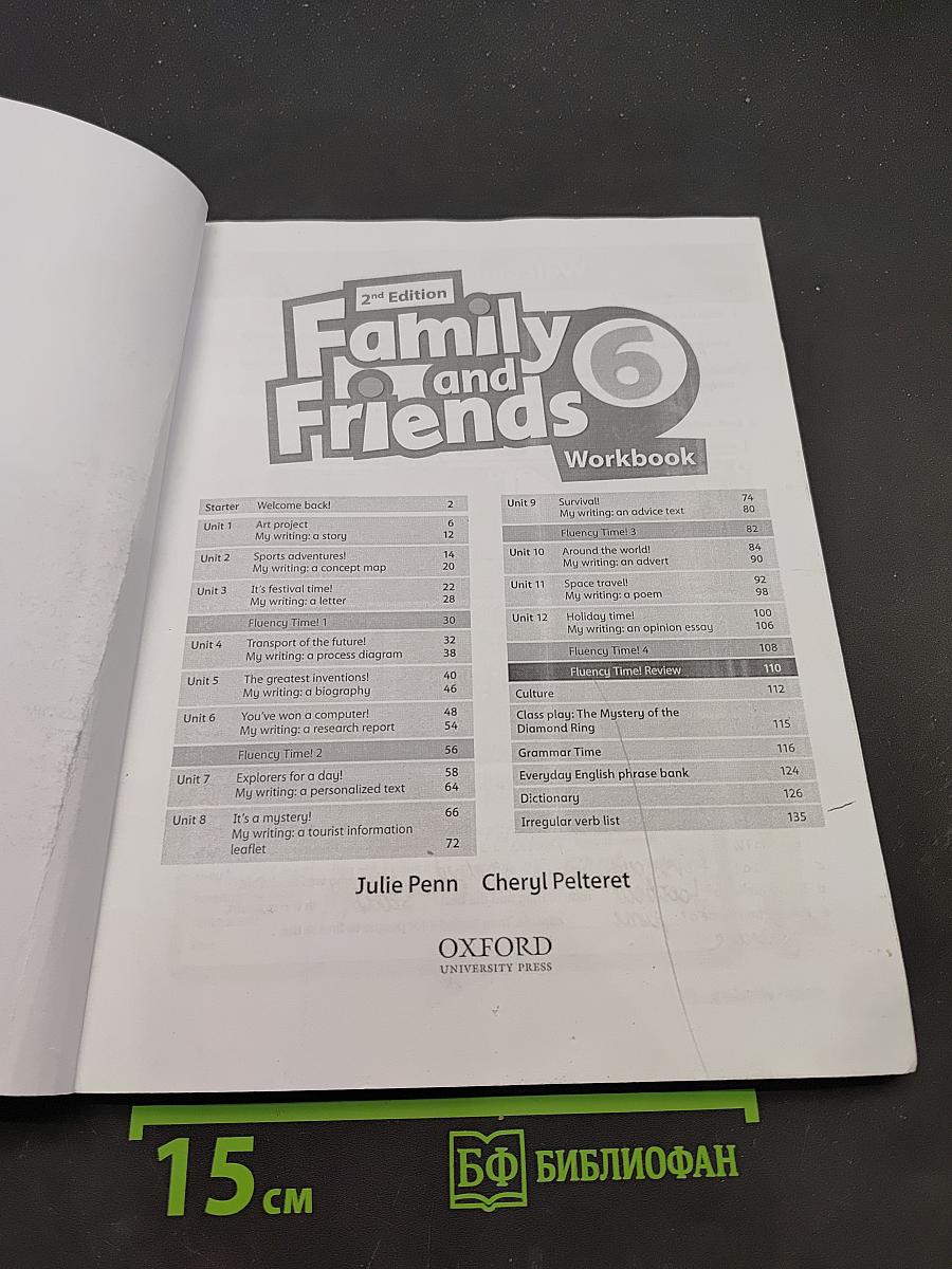 Family and Friends 6 Workbook