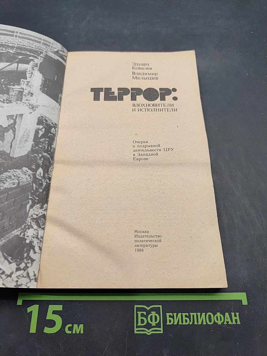 Террор: Вдохновители и исполнители
