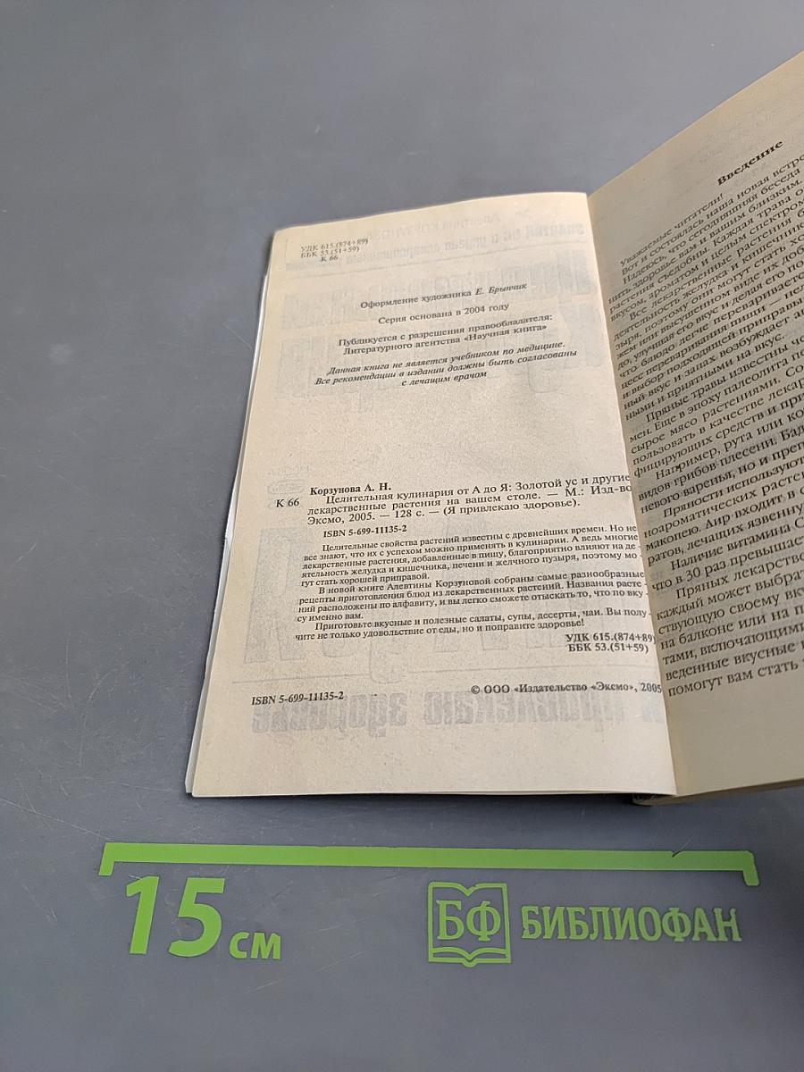 Целительная кулинария от А до Я. Золотой ус и другие лекарственные растения