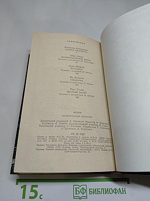 Арена. Политический детектив