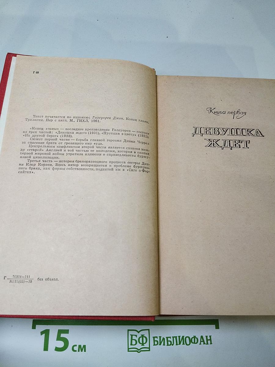 Конец главы