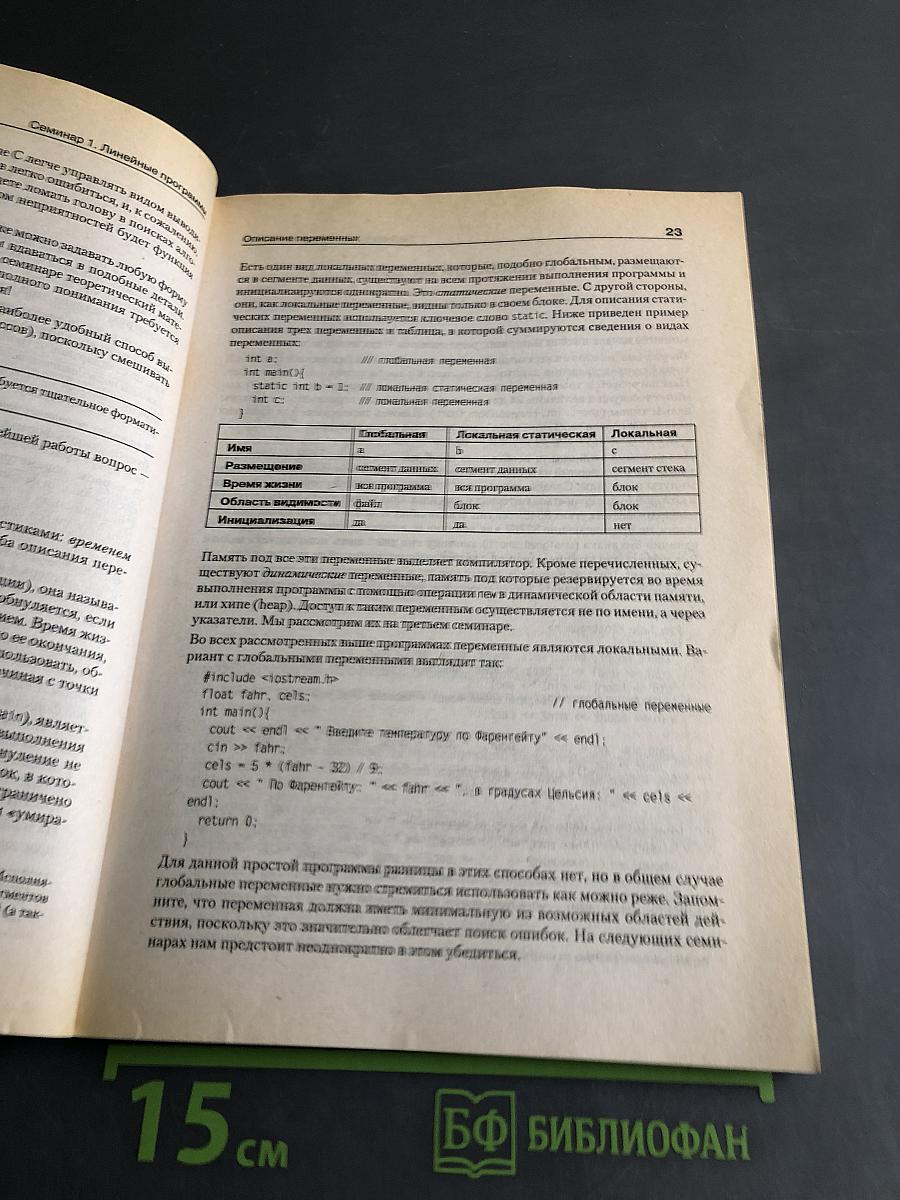 C/C++. Структурное программирование. Практикум