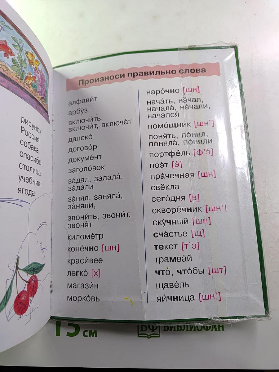 Русский язык. Учебник 1 класс