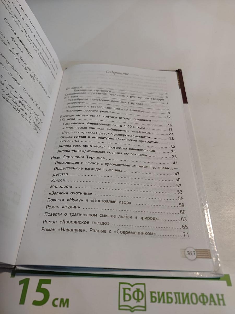 Литература. 10 класс. Базовый уровень. Часть 1