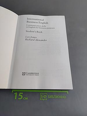 International Business English: Student's Book
