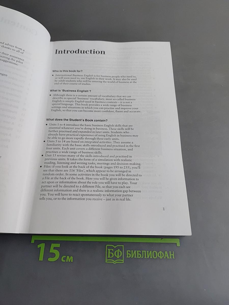 International Business English: Student's Book