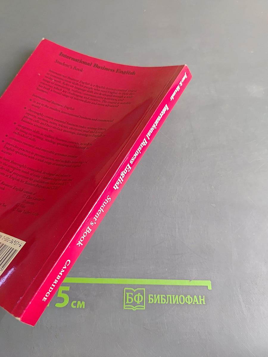 International Business English: Student's Book