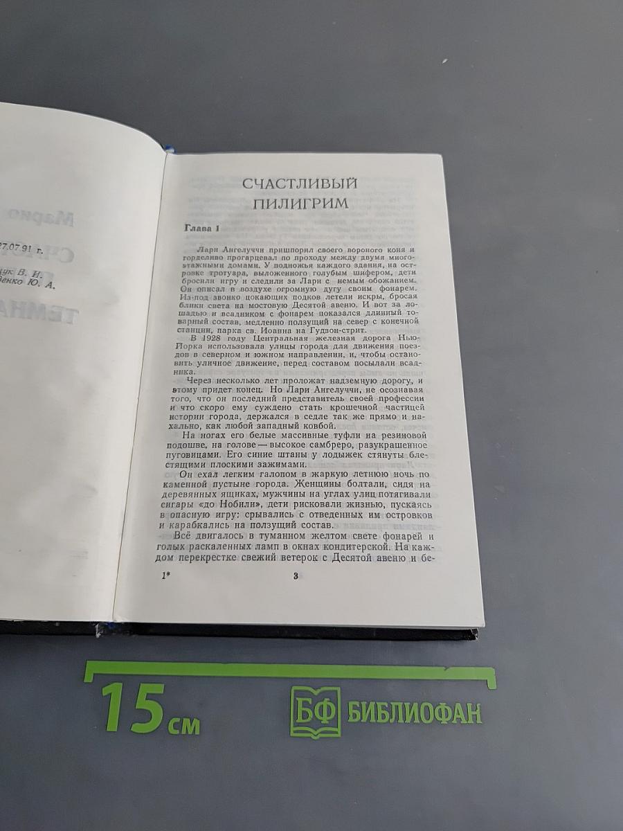 Счастливый пилигрим. Тёмная арена