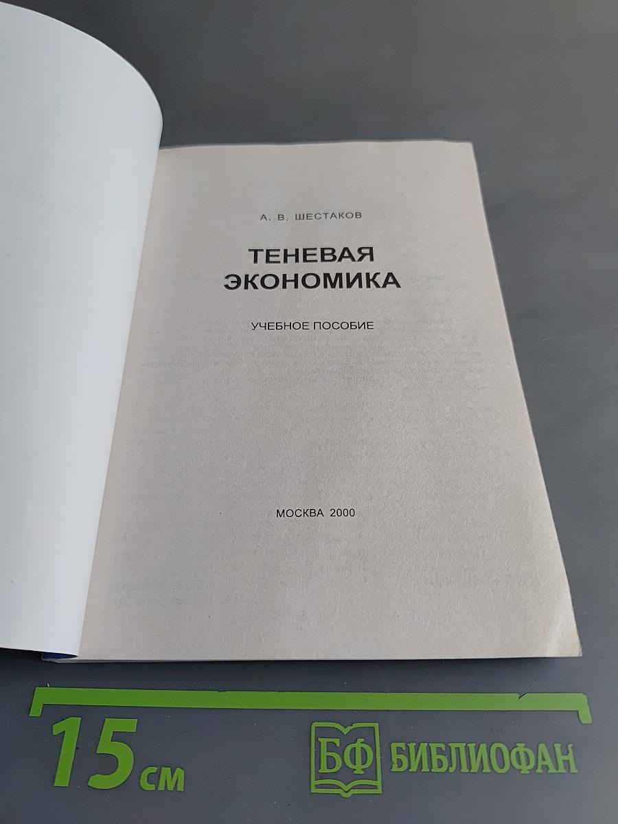Теневая экономика