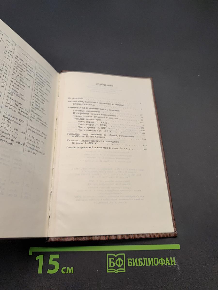 Собрание сочинений. Том двадцать пятый. Жизнь Клима Самгина (сорок лет) 1925-1936. Заметки, наброски, указатели
