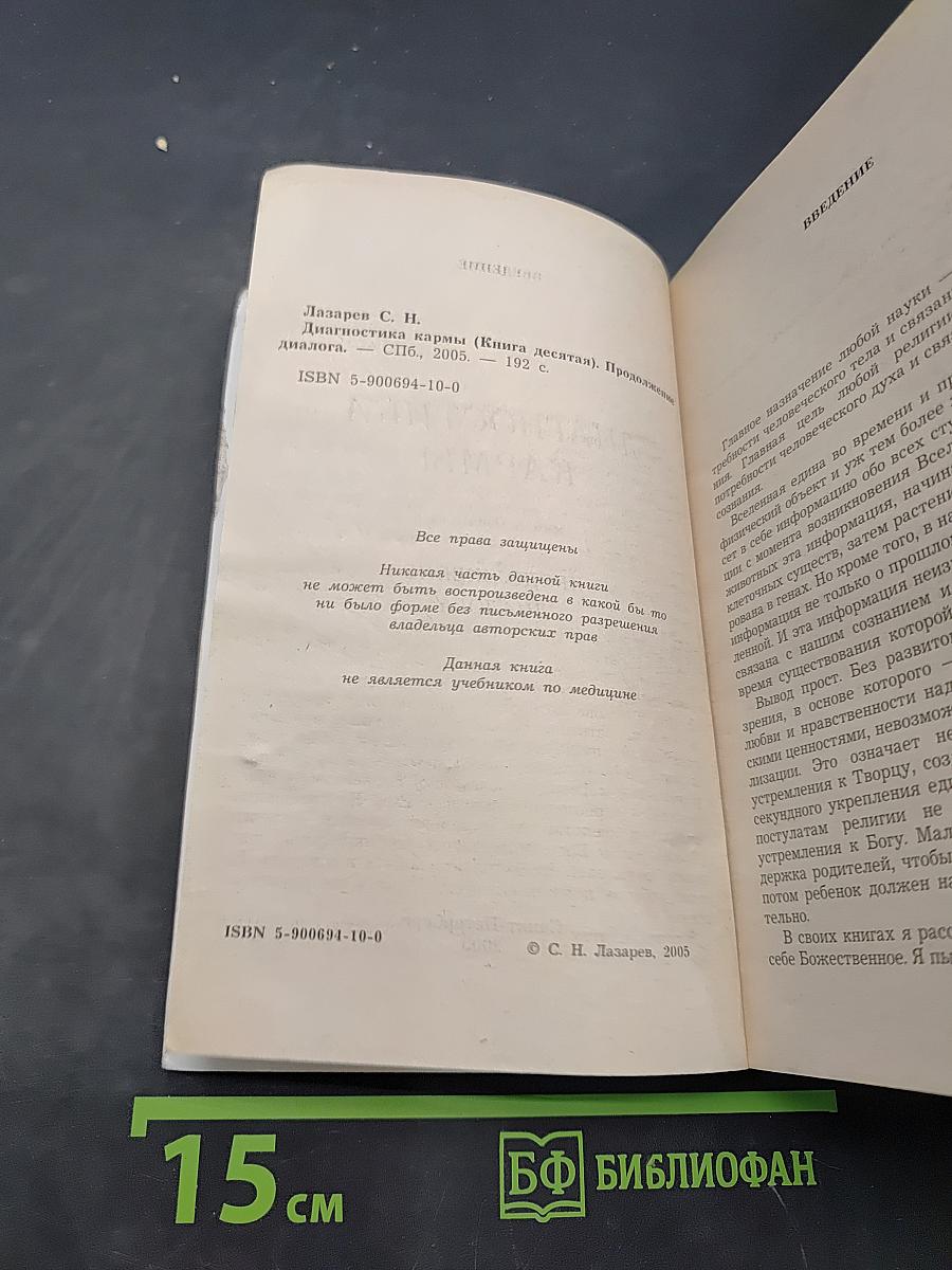 Диагностика кармы (Книга десятая). Продолжение диалога