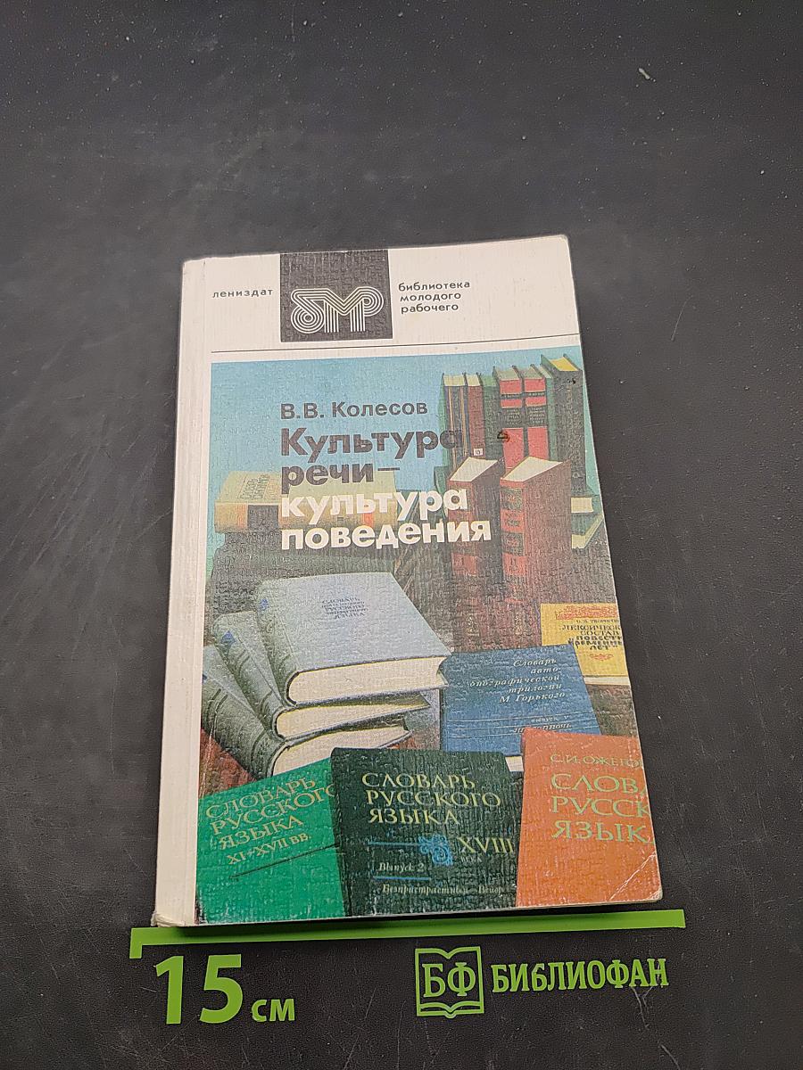 Культура речи – культура поведения