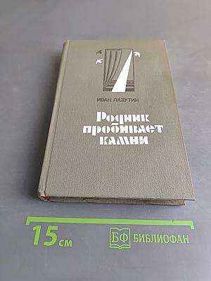 Родник пробивает камни
