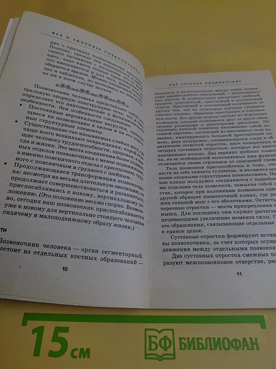 Все о здоровье позвоночника