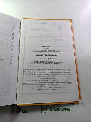 Литература 8 класс