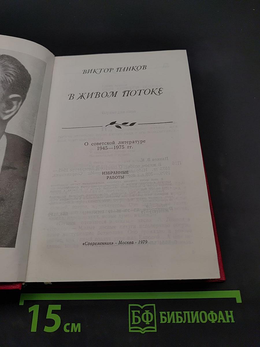 В живом потоке