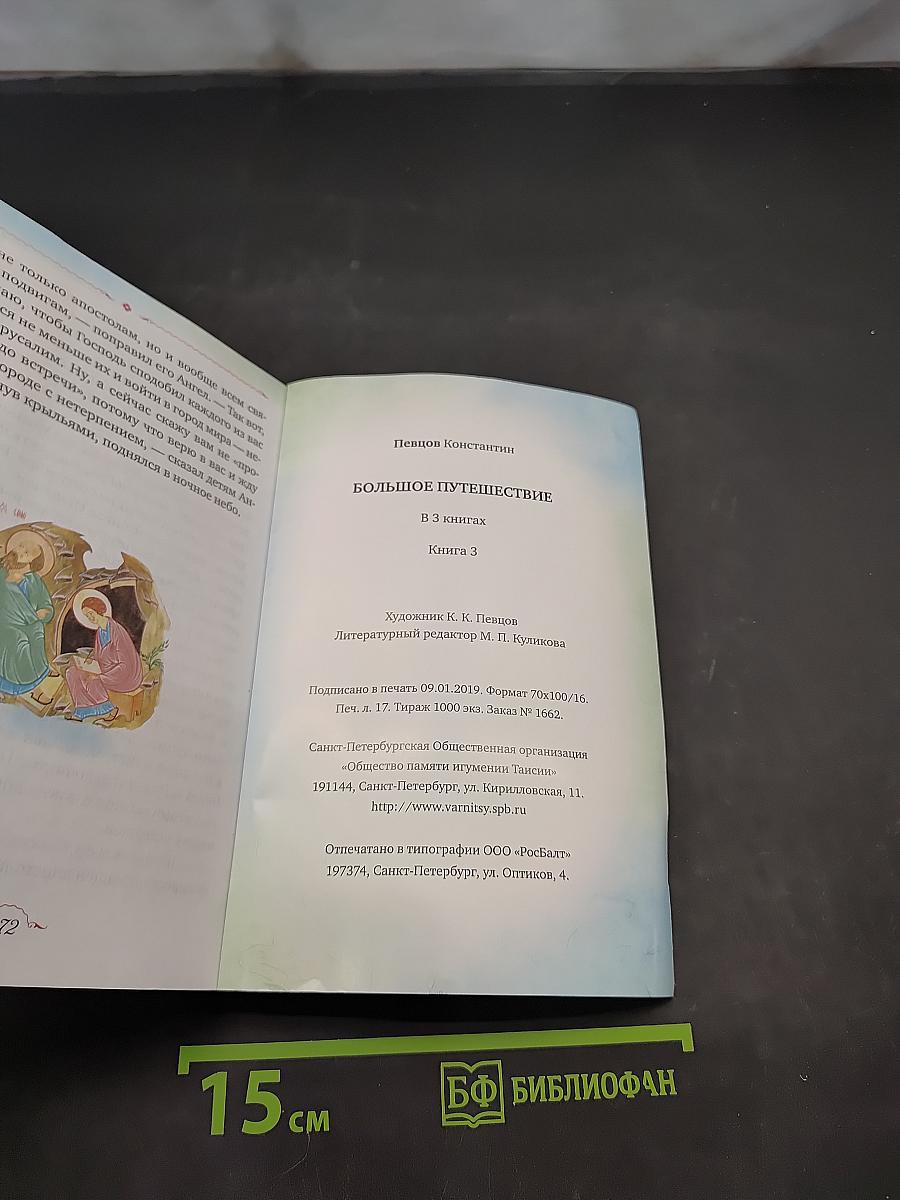 Большое путешествие. Книга третья