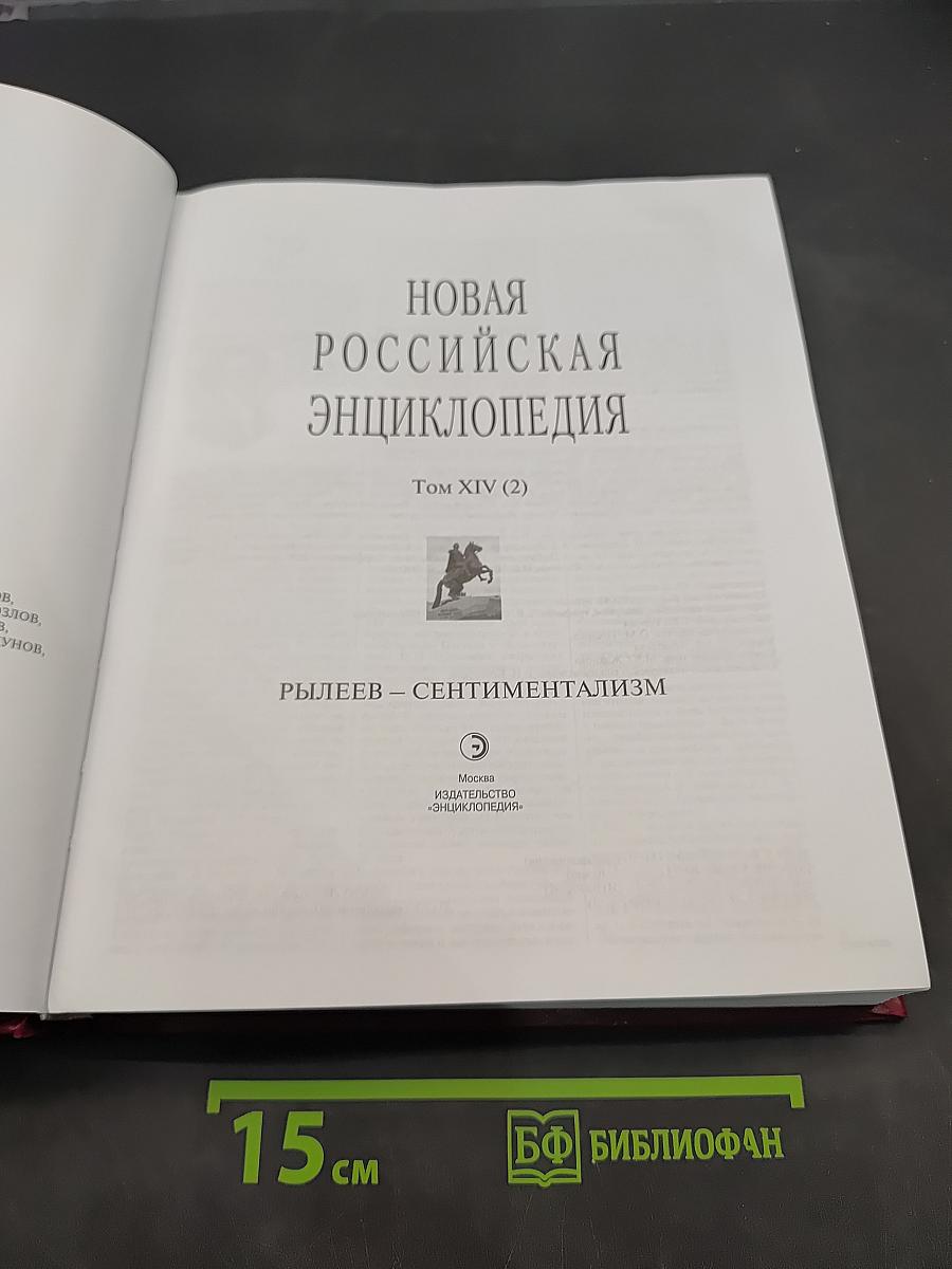 Новая Российская Энциклопедия. Том XIV (2)