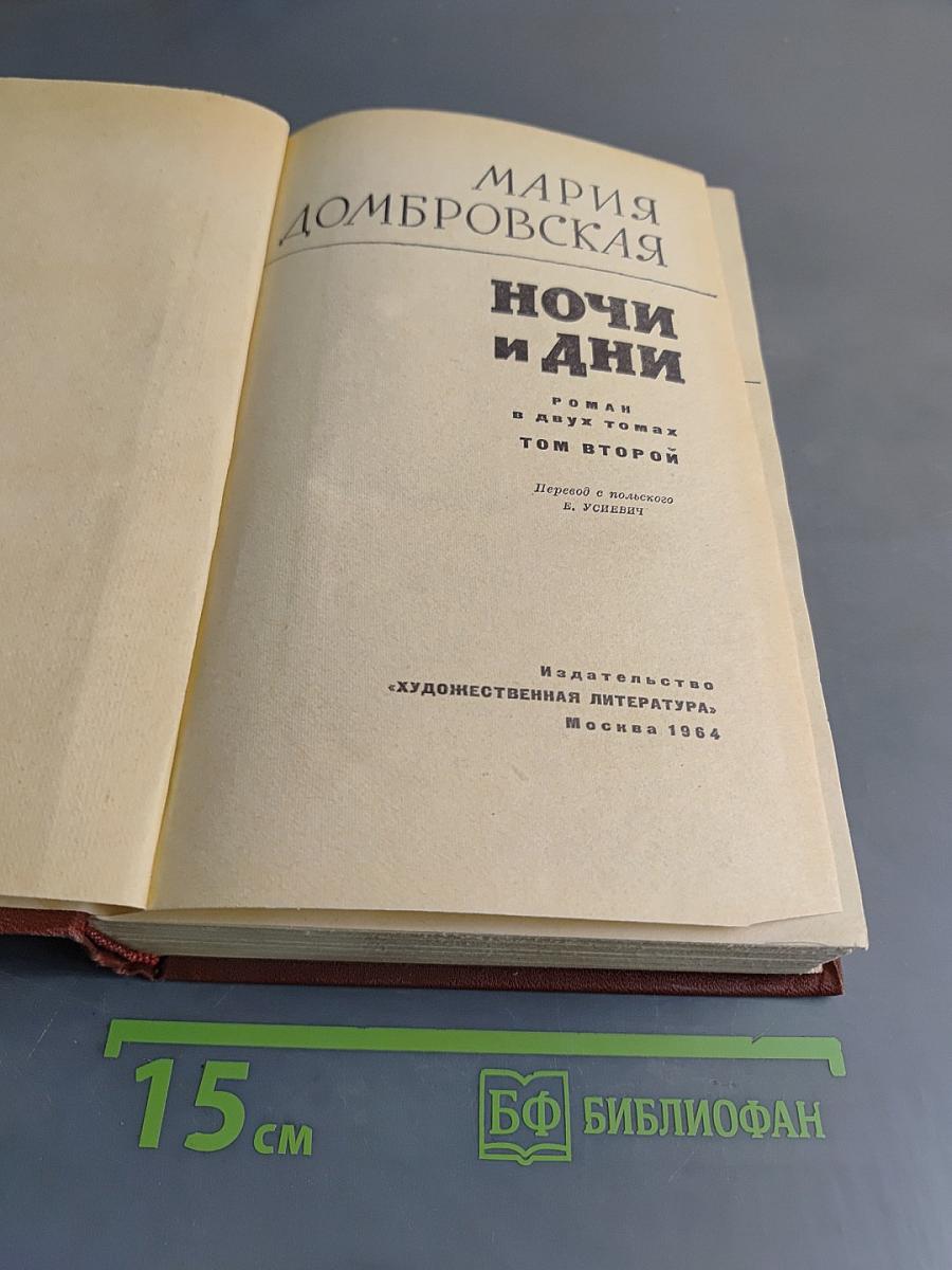 Ночи и дни. Роман в двух томах. Том второй
