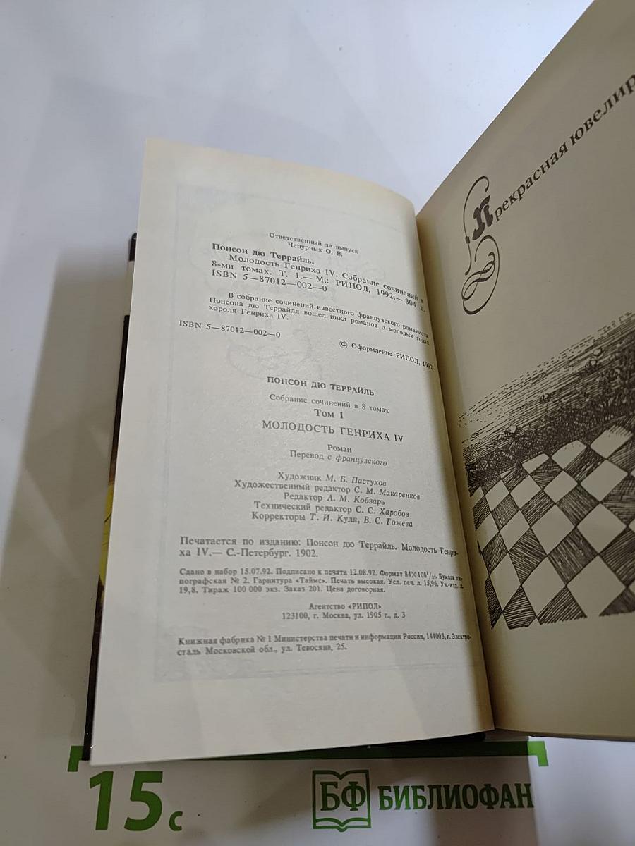 Молодость Генриха IV