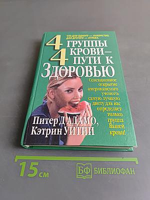4 группы крови — 4 пути к здоровью