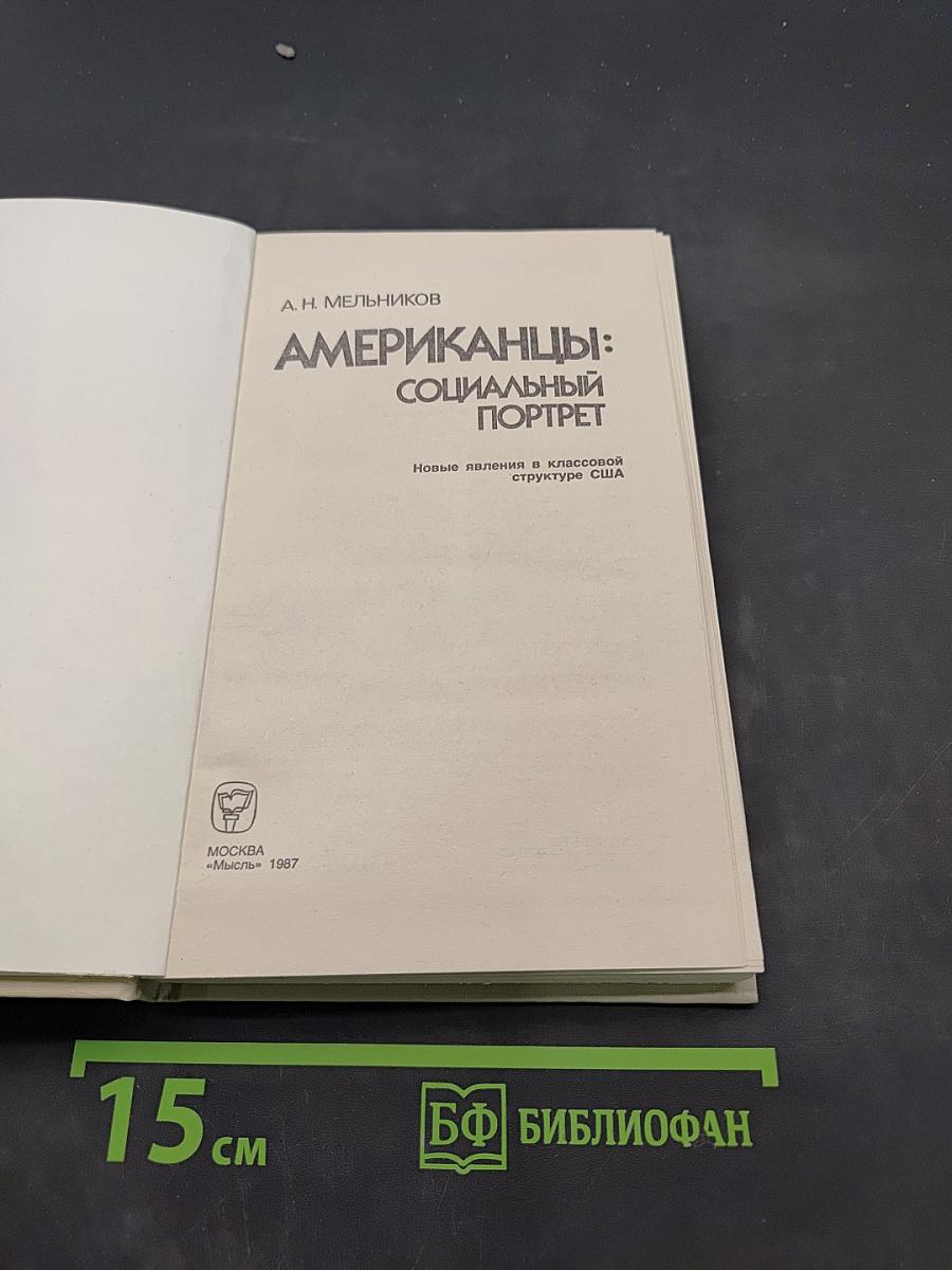 Американцы: социальный портрет