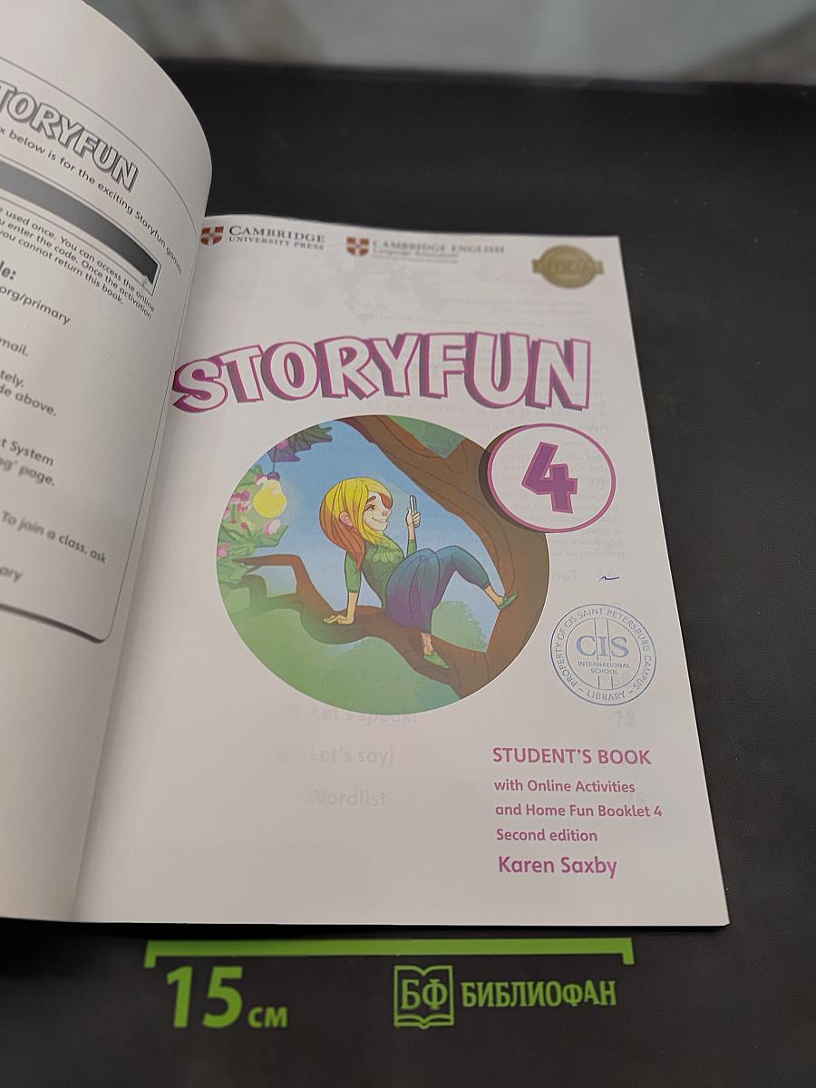 Storyfun 4. Student's Book with Online Activities and Home Fun Booklet