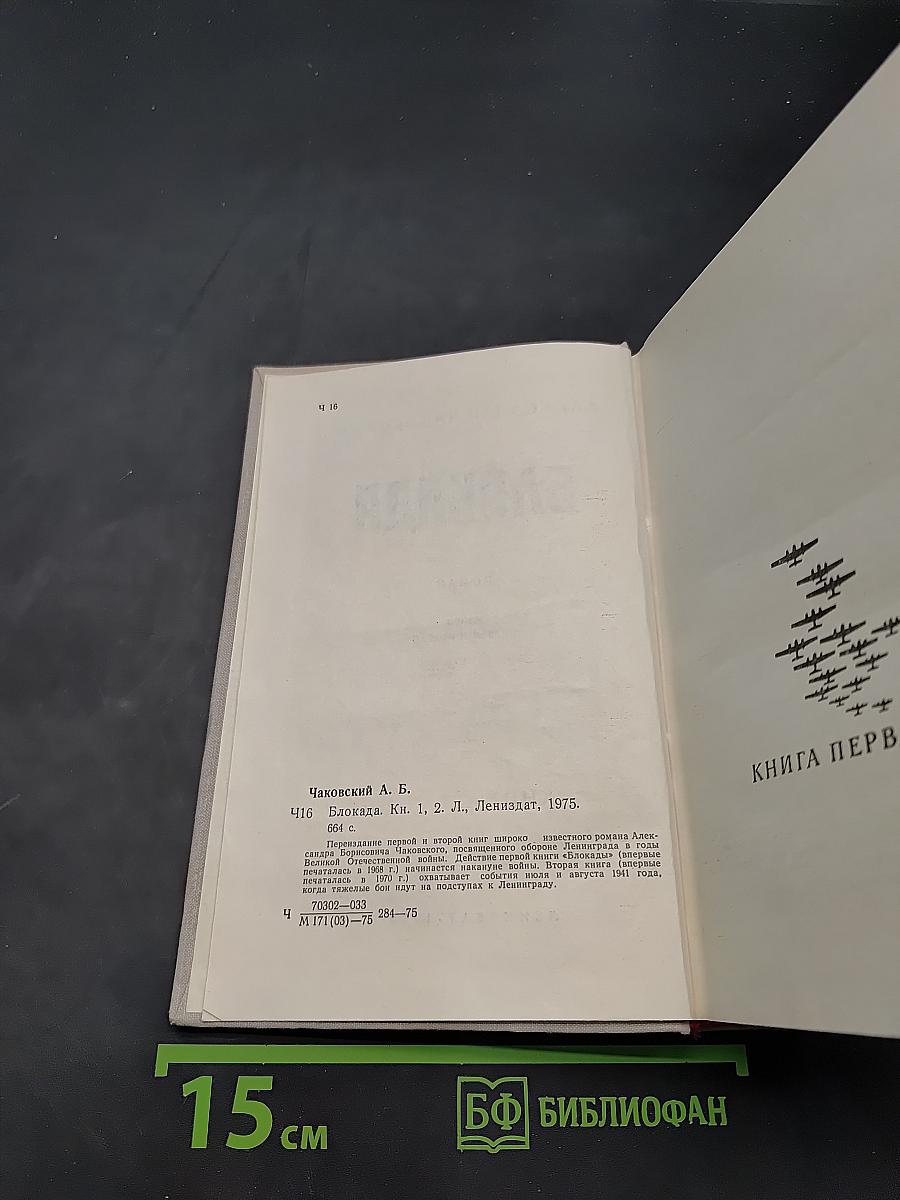 Блокада. Книги первая и вторая