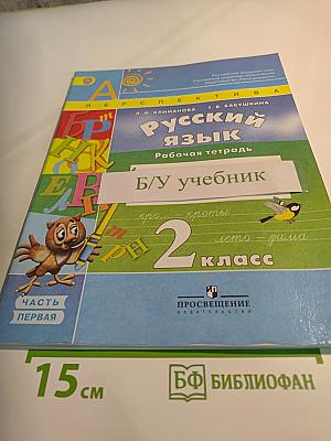 Русский язык. Рабочая тетрадь. 2 класс. Часть 1