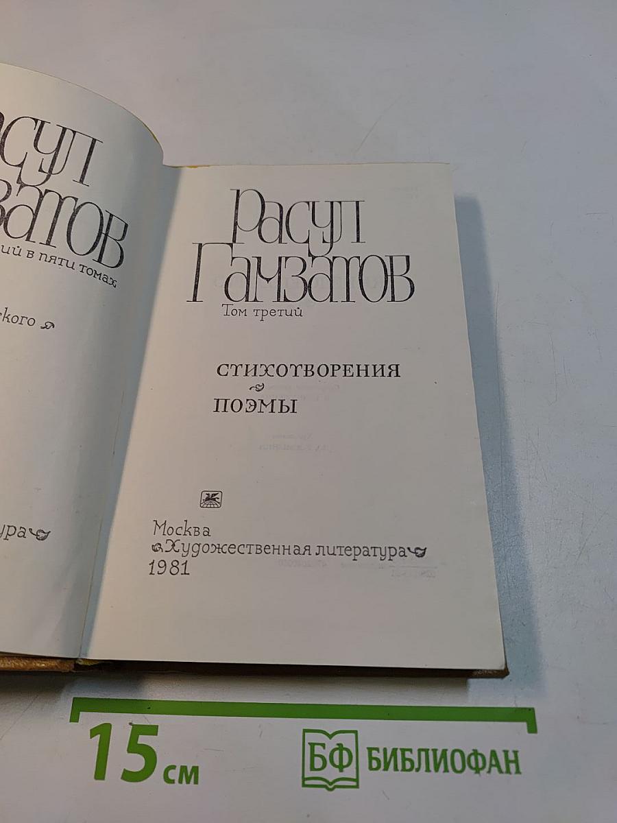 Стихотворения и поэмы. Том третий