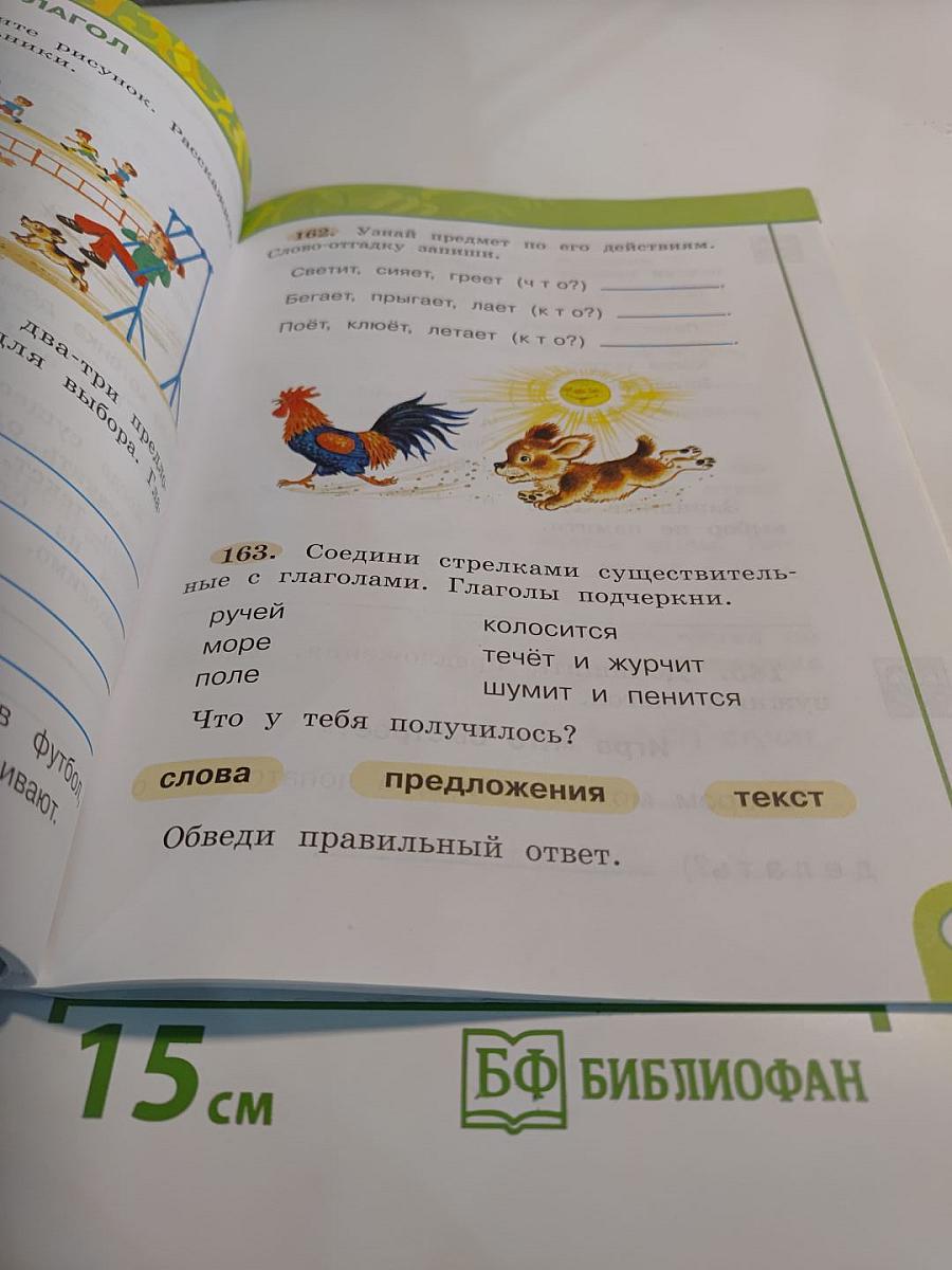 Русский язык. Рабочая тетрадь. 2 класс. Часть вторая