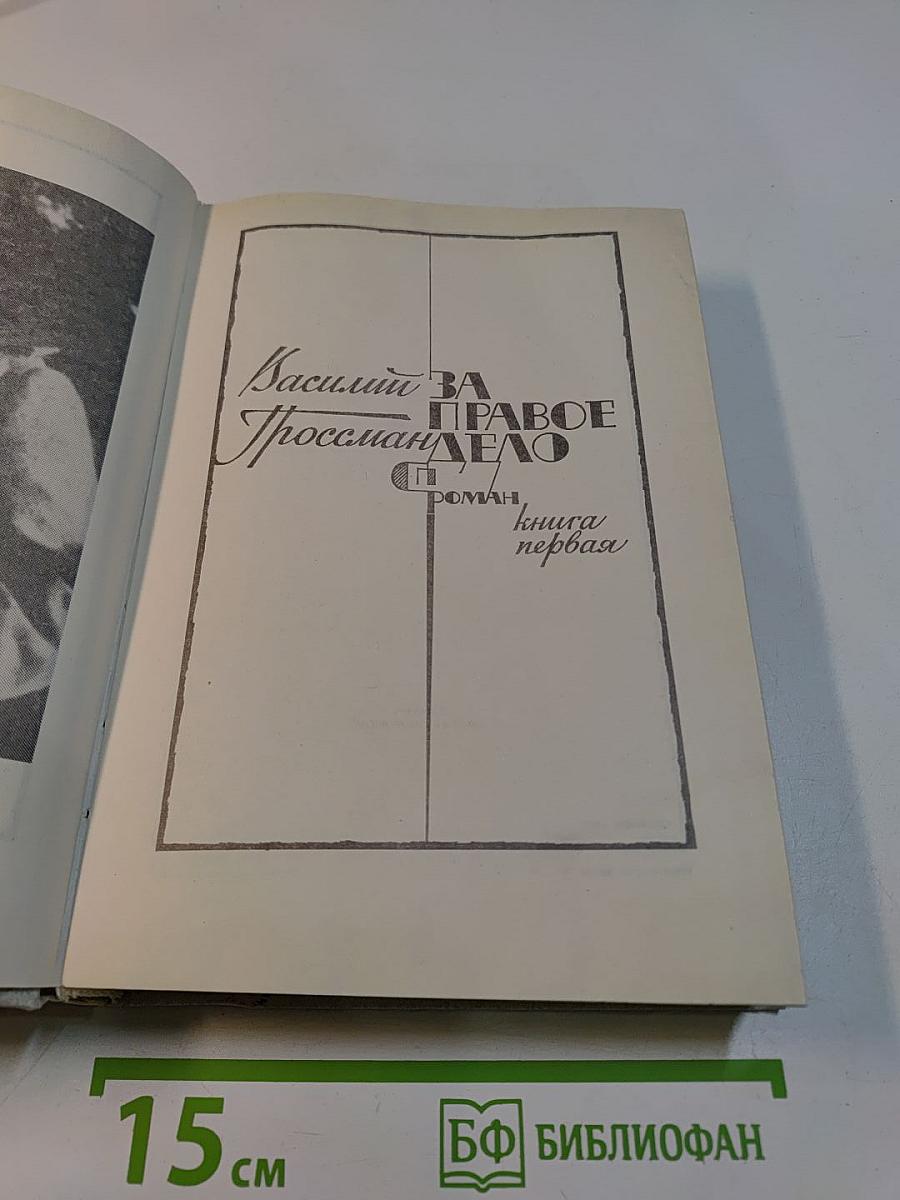 За правое дело. Роман. Книга первая