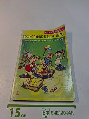 Дошкольник в мире игры. Сопровождение сюжетных игр детей