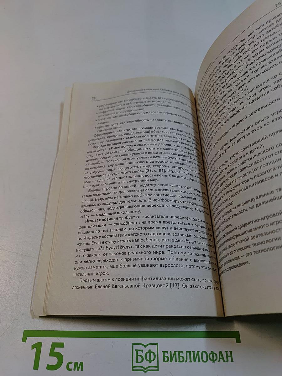 Дошкольник в мире игры. Сопровождение сюжетных игр детей