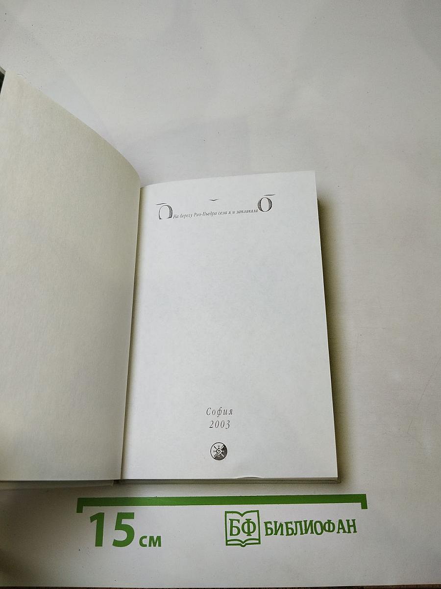 На берегу Рио-Пьедра села я и заплакала