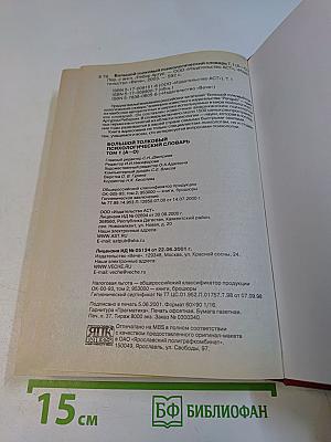 Большой толковый психологический словарь. Том 1 (А-О)