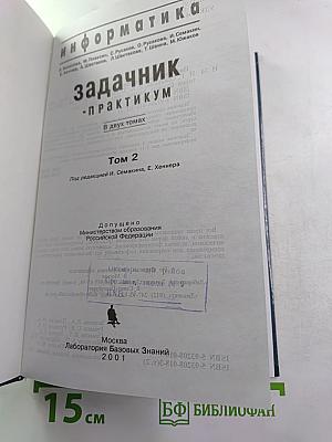 Информатика. Задачник-практикум. Том 2