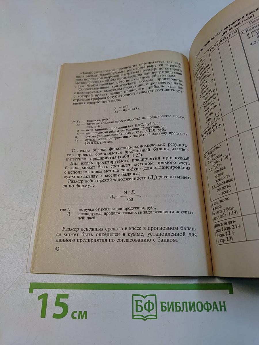 Практикум по разработке бизнес-плана и финансовому анализу предприятия