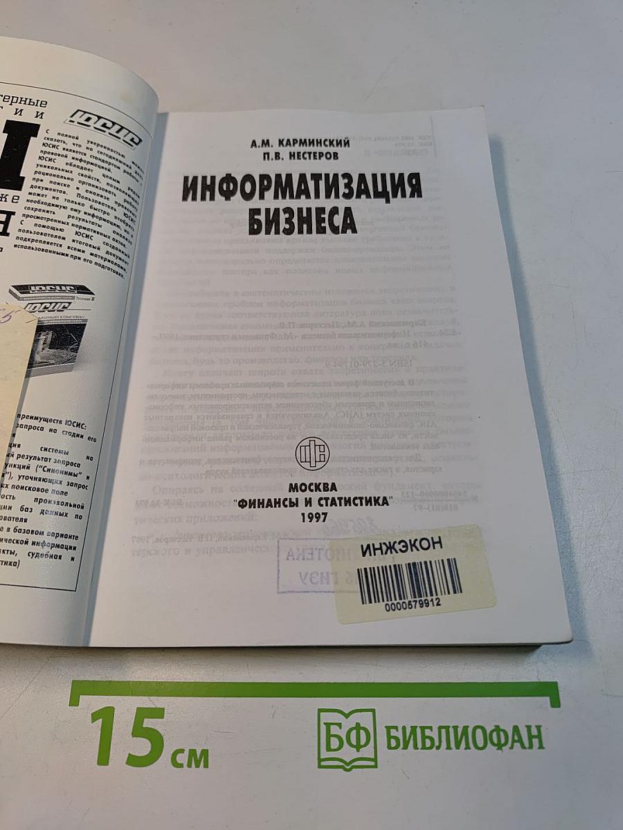 Информатизация бизнеса