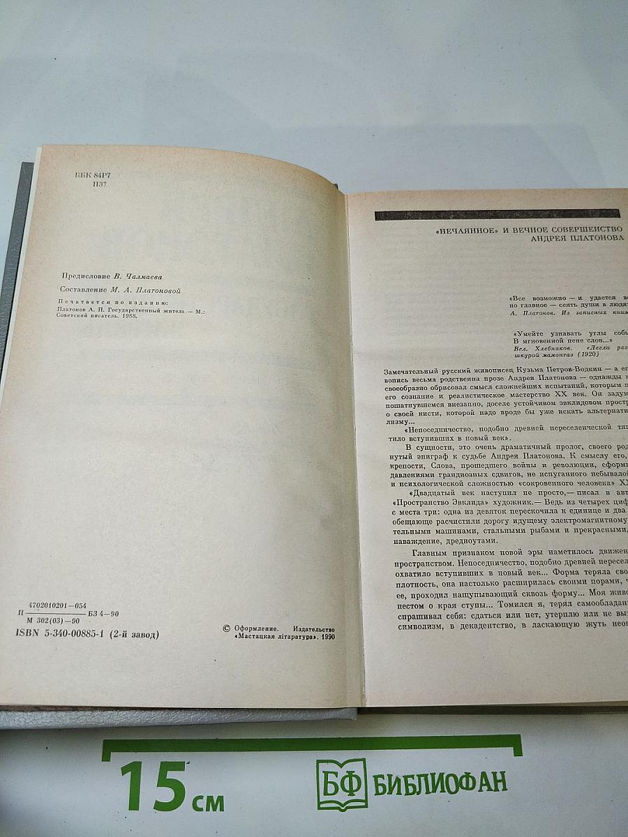 Андрей Платонов. Государственный житель: Проза. Ранние сочинения. Письма